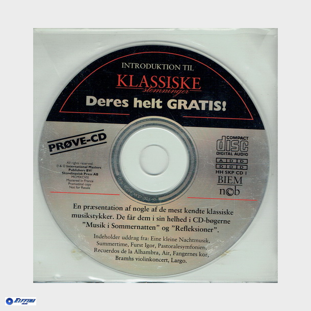 Klassiske Stemninger (Prve CD)