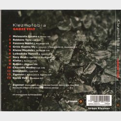 Klezmofobia - Ganze Velt (2008) (Digi)