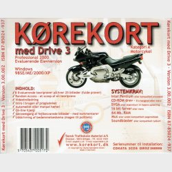 Krekort med Drive 3 Motorcykel (Jewel)