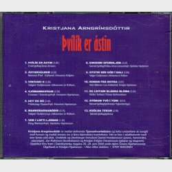 Kristjana Arngrimsdottir - pvilik er astin (2000)