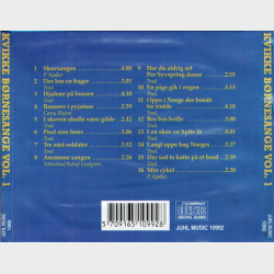Kvikke B�rnesange Vol 1