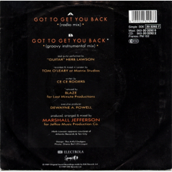Kym Mazelle - Got To Get You Back (Radio Mix) (1989)