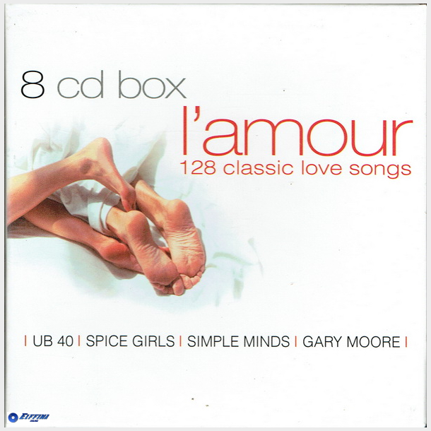 L'Amour 128 Classic Love Songs (2000) (8xCD Box)