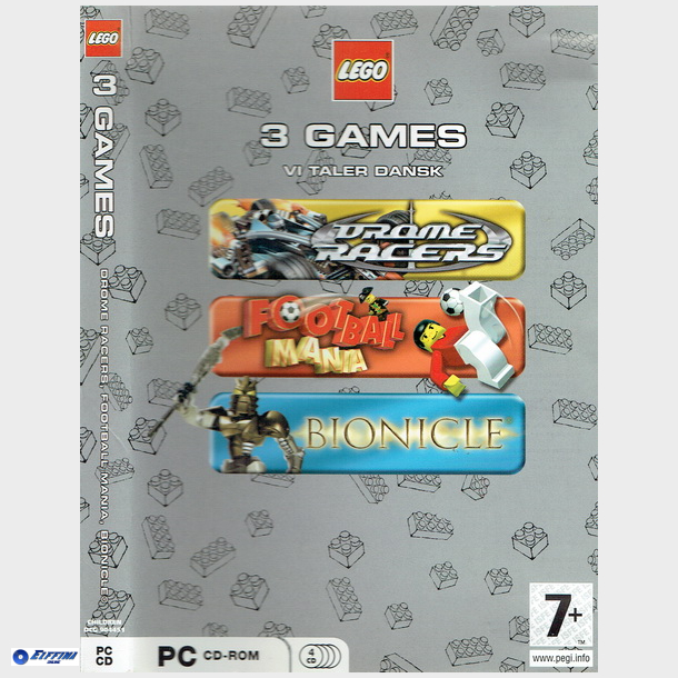 LEGO - 3 Games (Drome Racers, Football Mania, Bionicle) (2006)