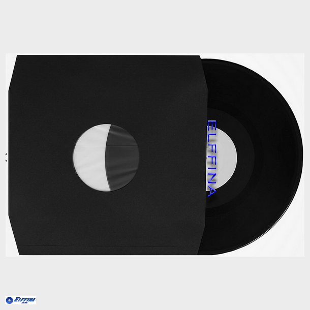 LP Innersleeve Sort (Ikke Antistatisk)