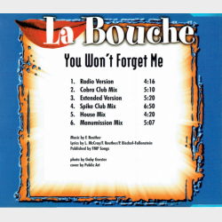 La Bouche - You Won't Forget Me (1997)