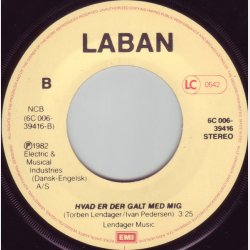 Laban - Hvor Skal Vi Sove I Nat (1982) (Kuglepen)