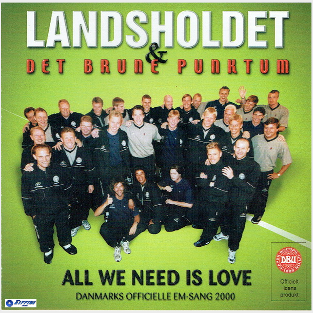 Landsholdet &amp; Det Brune Punktum - All We Need Is Love (2002) (Jewel)