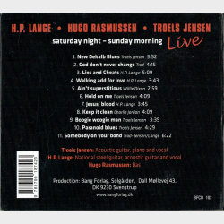 Lange, Rasmussen &amp; Jensen - Saturday Night, Sunday Morning (Digi)
