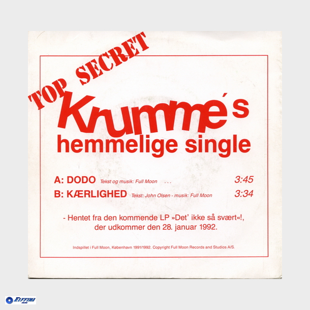 Lars Krumme Hybye - Krumme's Hemmelige Single (1991)