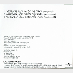 Lazyboy - Underwear Goes Inside The Pants (Promo) (2004)