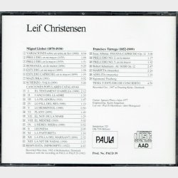 Leif Christensen - Guitar Llobet (1982)