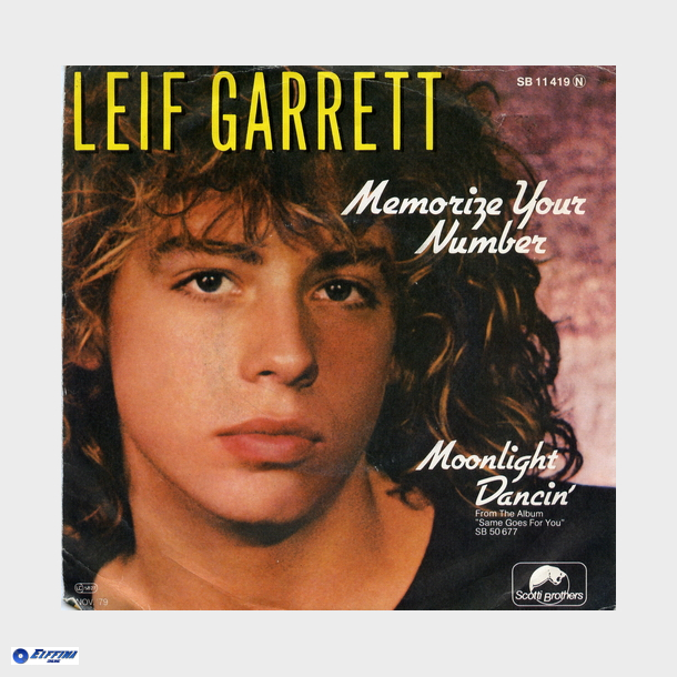 Leif Garrett - Memorize Your Number (1979)