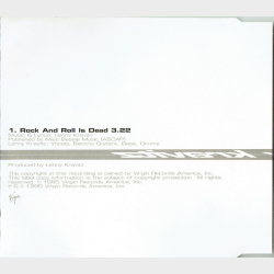 Lenny Kravitz - Rock And Roll Is Dead (1995)