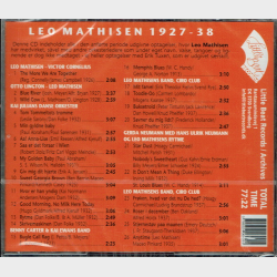 Leo Mathisen - Songs Of Souvenirs 1927-38 - NY