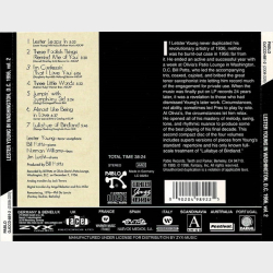 Lester Young - In Washington, D.C. 1956, Vol. 2 (1996)
