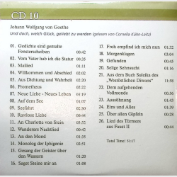 Lieder Nach Texten Von Goethe CD10 (2008)