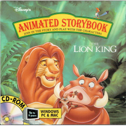 Lion King Animated Storybook (1995) (Jewel)