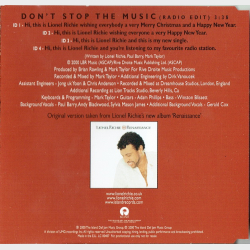 Lionel Richie - Don't Stop The Music (2000) (Promo)
