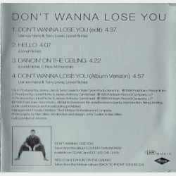 Lionel Richie - Don't Wanna Lose You (1996)
