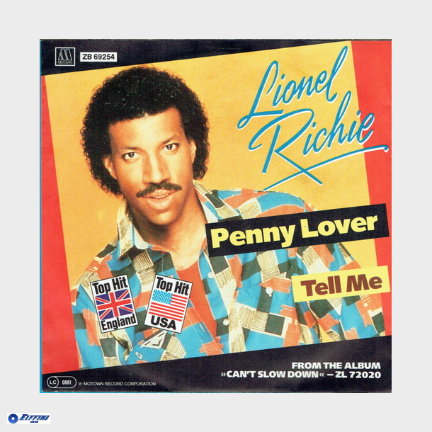 Lionel Richie - Penny Lover (1983)