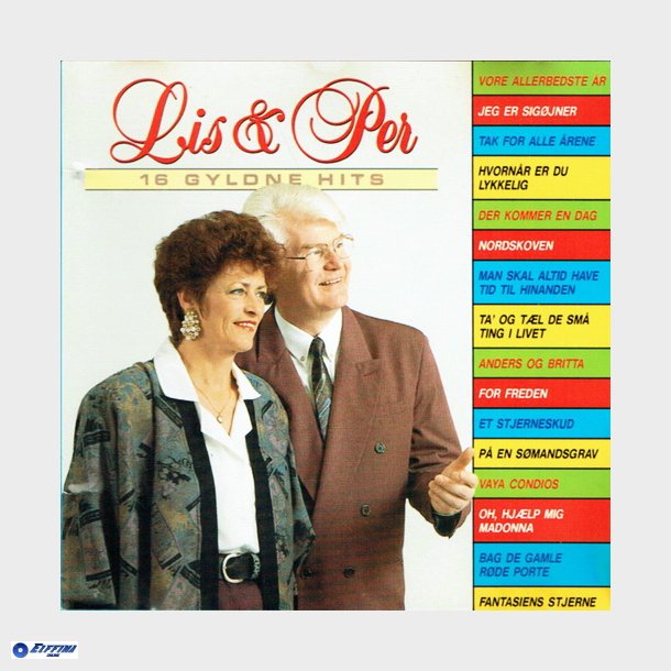 Lis &amp; Per - 16 Gyldne Hits (1993)