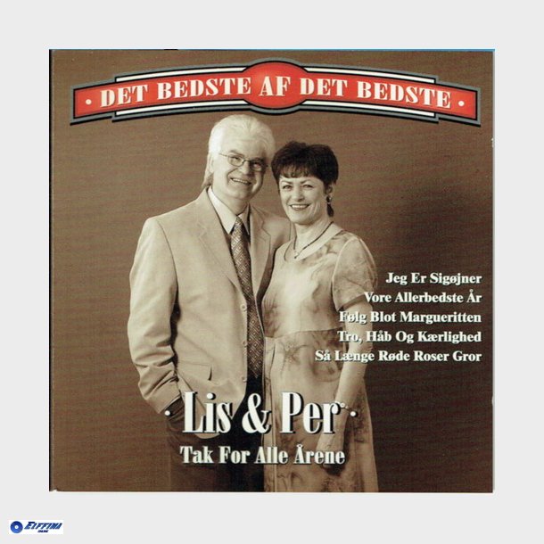 Lis &amp; Per - Tak For Alle rene (2002) (Det Bedste Af Det Bedste)