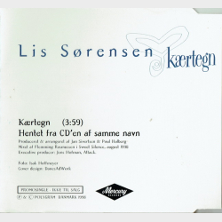 Lis S�rensen - K�rtegn (1998) (Promo)