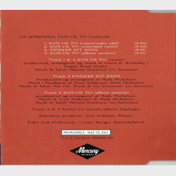 Lis S�rensen - Kun Os To (Remixed) (1999) (Promo)