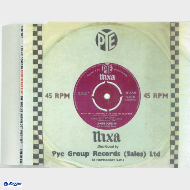 Lonnie Donegan - Rock Island Line (The Singles Anthology 1955-1967 CD2 (2002) (Slim)