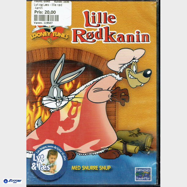 Looney Toons Lille Rde Kanin (2007) (Lyt &amp; Ls) (DVD)