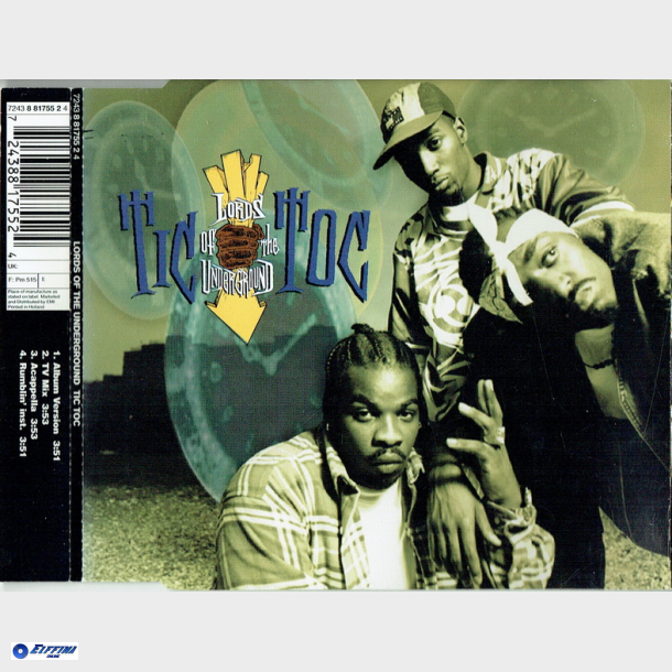 Lord Of The Underground - Tic Toc (1994) (Slim)