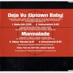 Lord Tariq &amp; Peter Gunz - Deja Vu (Uptown Baby) (1997)