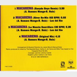 Los Del Rio - Macarena (Bayside Boys Mix) (4 Mix) (1995)