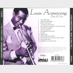 Louis Armstrong - Body &amp; Soul Volume 1 (1999) (Cosmopolitan)