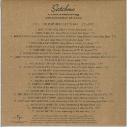 Louis Armstrong - CD1 Stomp Off Let's Go (Ambassador Of Jazz) (2011)