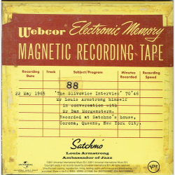 Louis Armstrong - CD9 Himself In Conversation w Mr. Dan Morgenstern (Ambassador Of Jazz) (2011)