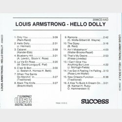 Louis Armstrong - Hello Dolly (Success 2096CD)