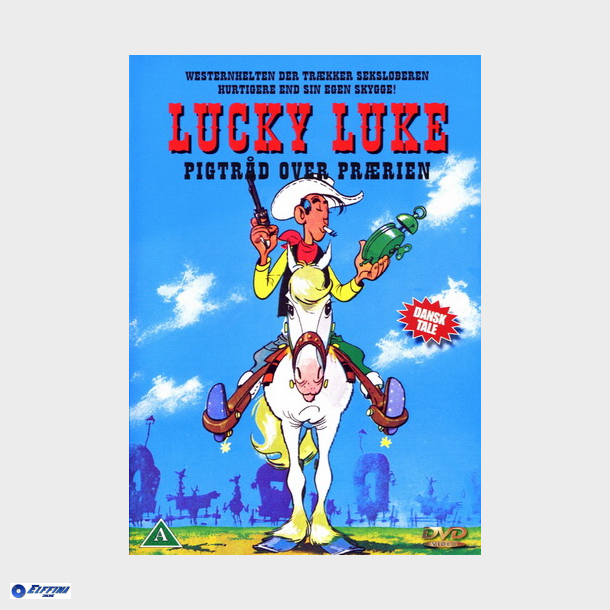 Lucky Luke 02 - Pigtr�d Over Pr�rien (1984)
