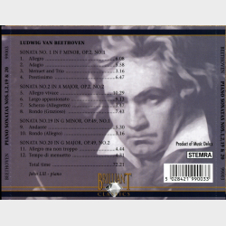 Ludwig Van Beethoven - Piano Sonatas Vol. 1 Nos 1, 2, 19 &amp; 20 (2006)