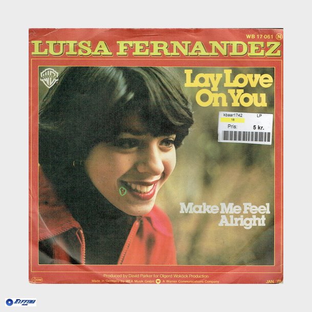 Luisa Fernandez - Lay Your Love On Me  (1977)