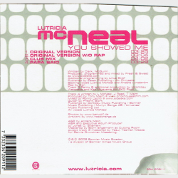 Lutricia McNeal - You Showed Me (2002)