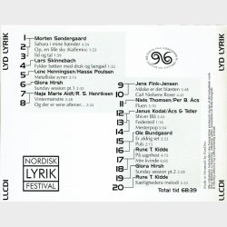 Lyd Lyrik (Nordisk Lyrik Festival)