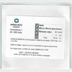 M2M - Mirror Mirror (Pre-Release) (2000) (Promo)