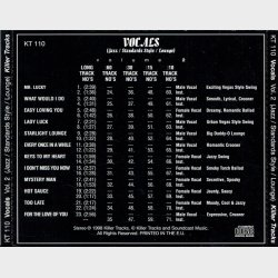 MATCH-KT110 - Vocals Vol.2 (Jazz, Standards Style, Lounge) Killer Tracks (1998)