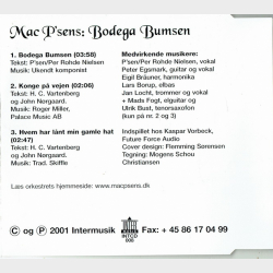 Mac P'sens - Bodega Bumsen (2001)
