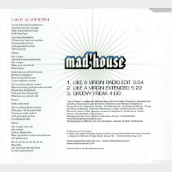 Mad'House - Like A Virgin (2002)