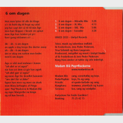 Madam Bl &amp; Pop-Rockerne - 6 Om Dagen