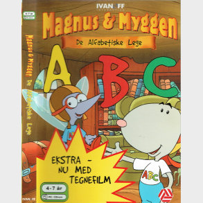 Magnus & Myggen - De Alfabetiske Lege (m Ekstra Tegnefilm)