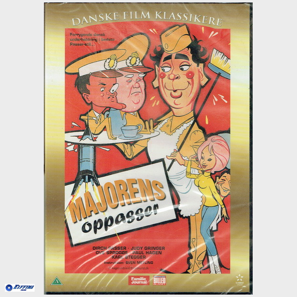 Majorens Oppasser (1964) (Danske Klassikere) (Slim) - NY